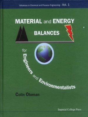 cover image of Material and Energy Balances For Engineers and Environmentalists